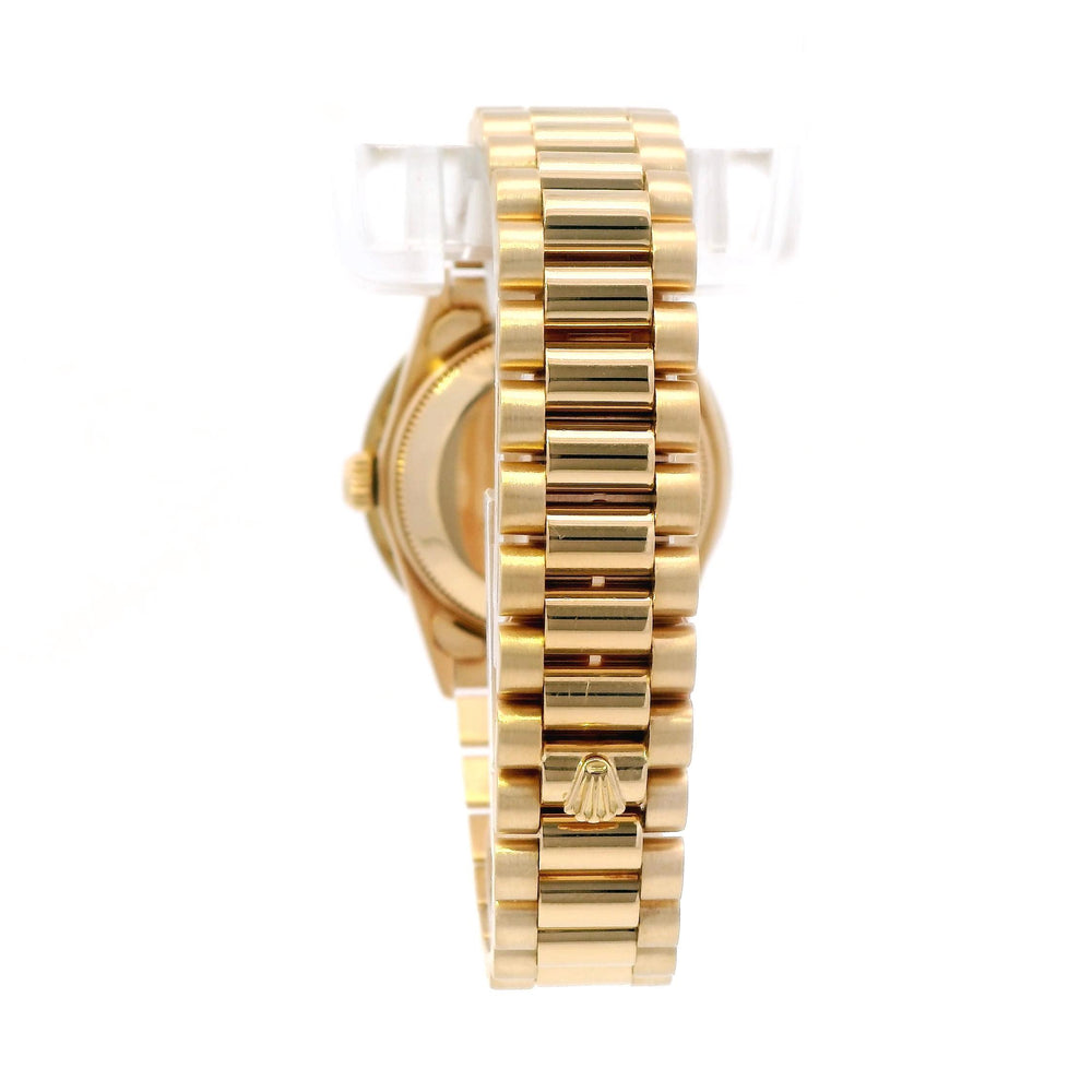 Rolex 31mm Datejust 18ky Diamond Bezel 6827