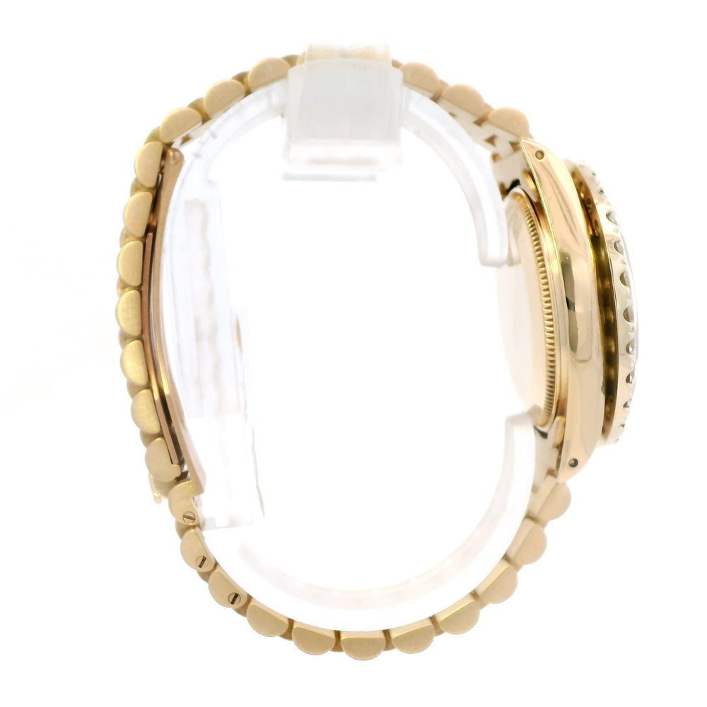 Rolex 31mm Datejust 18ky Diamond Bezel 6827