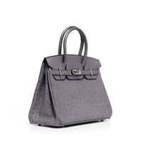 Hermès Birkin 30 Gris Ostrich (2011)