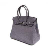Hermès Birkin 30 Gris Ostrich (2011)