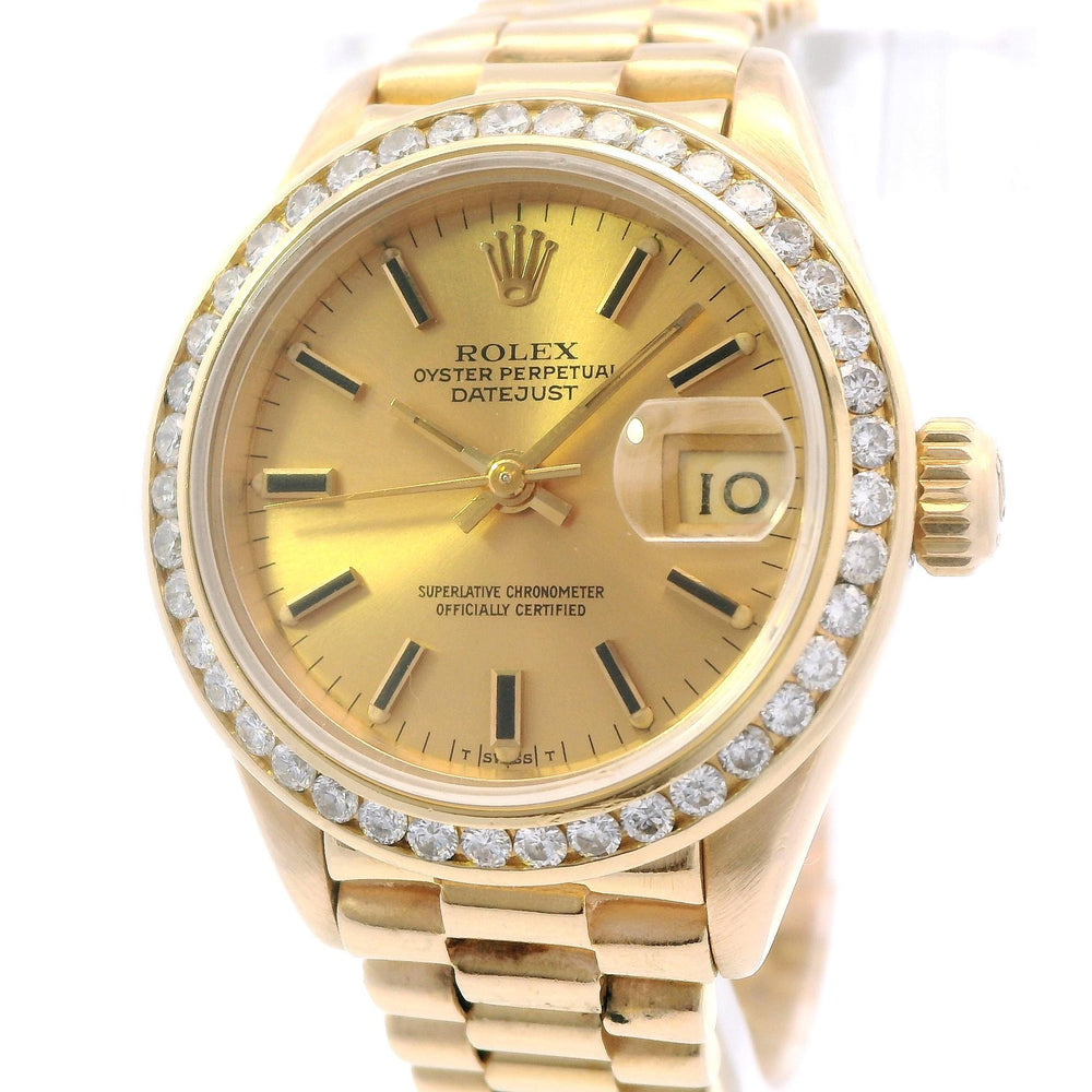 Rolex 26mm Ladies Datejust 18ky 69178