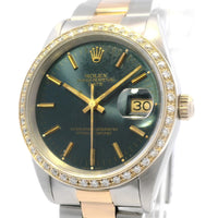 Rolex Date 34mm SS/YG 15223