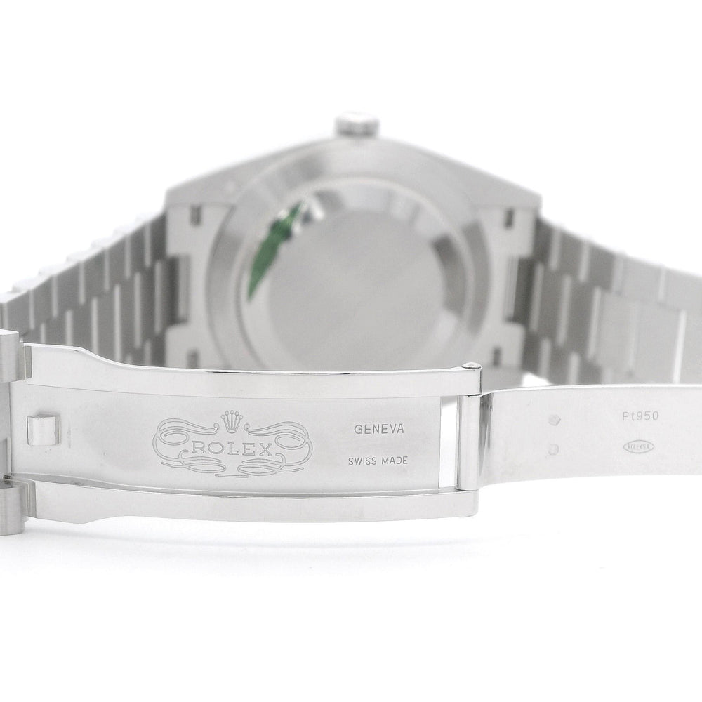 Rolex 40mm Day-Date Plat. Meteorite Dial 228236
