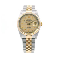 Rolex Datejust 36mm Houndstooth Dial 16233