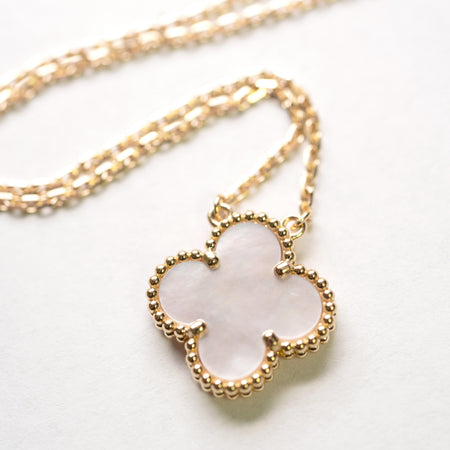 Van Cleef & Arpels MOP Motif Necklace
