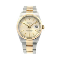 Rolex 36mm Datejust SS/YG 16233