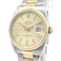 Rolex 36mm Datejust SS/YG 16233