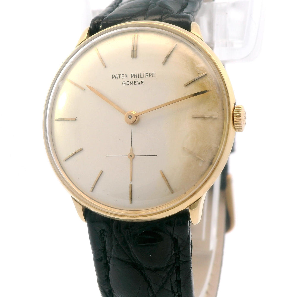 Patek Philippe Calatrava 18ky 2573 Patina