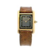 Cartier Tank Vermeil YG 15619