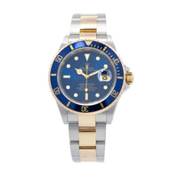 Rolex Submariner Bluesy SS/YG 16613 Papers