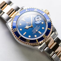 Rolex Submariner Bluesy SS/YG 16613 Papers