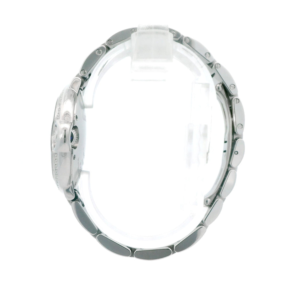 Cartier Ballon Bleu SS 33mm Diamond Bezel W4BB0023 card