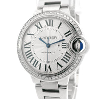 Cartier Ballon Bleu SS 33mm Diamond Bezel W4BB0023 card