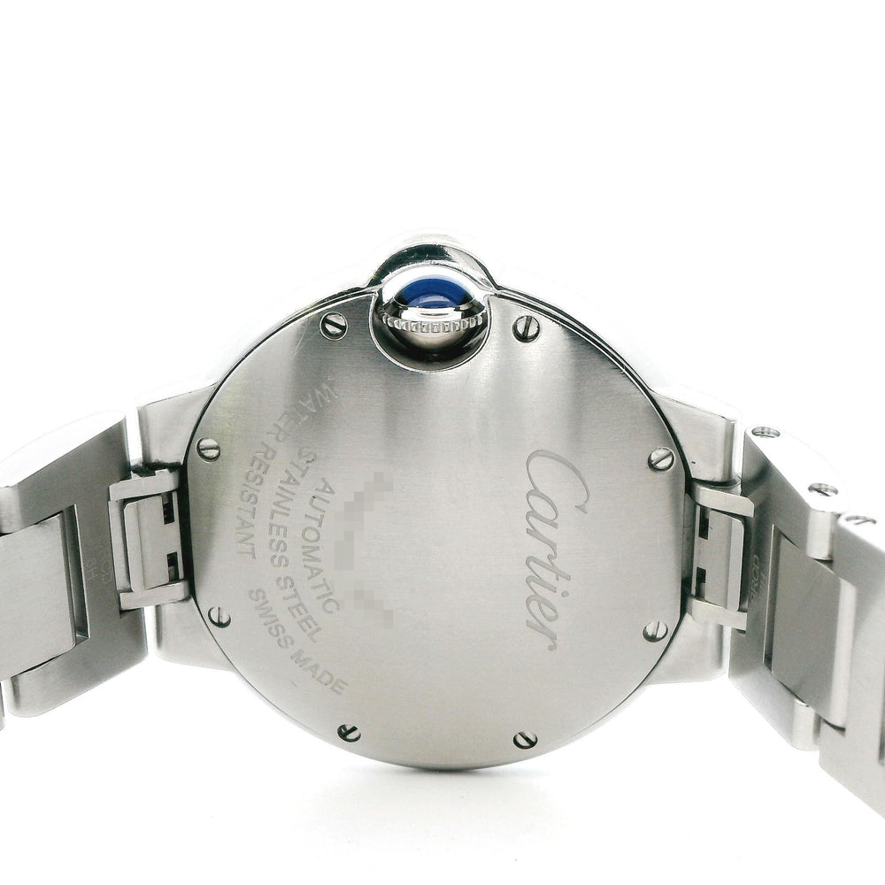 Cartier Ballon Bleu SS 33mm Diamond Bezel W4BB0023 card