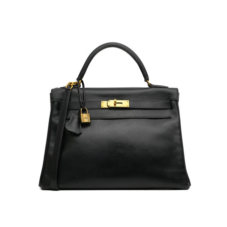 Hermes Vintage Black Kelly 32 (1959)