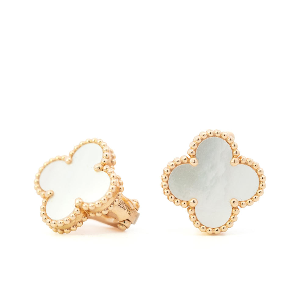 Van Cleef & Arpels Alhambra MOP Vintage 18KYG