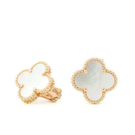 Van Cleef & Arpels Alhambra MOP Vintage 18KYG