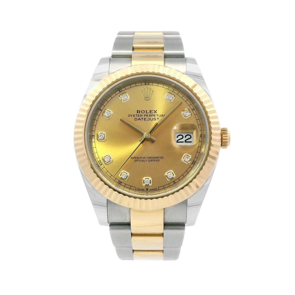 Rolex Datejust 126333 Diamond Dial SS/YG 41mm