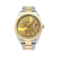 Rolex Datejust 126333 Diamond Dial SS/YG 41mm