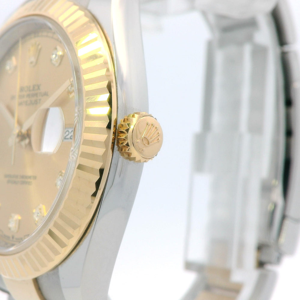 Rolex Datejust 126333 Diamond Dial SS/YG 41mm