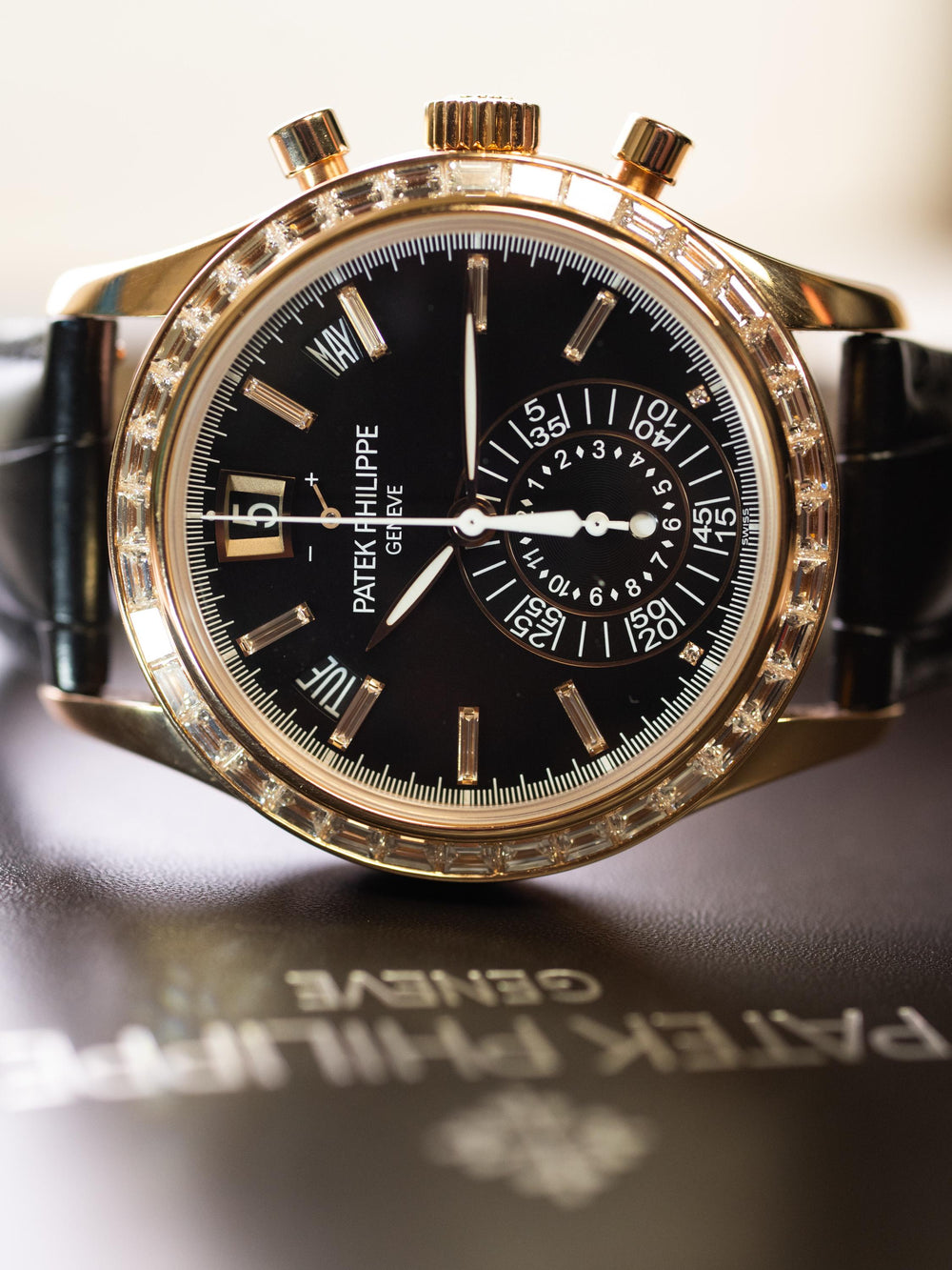 Patek Philippe 5961R-010 Factory Diamonds Bovet Case 18k YG 122.4g
