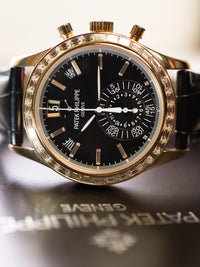 Patek Philippe 5961R-010 Factory Diamonds Bovet Case 18k YG 122.4g