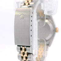 Rolex Datejust 26mm SS/YG Diamond dial 69173