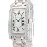 Cartier Tank Americano w/Diamonds 18kw 1713