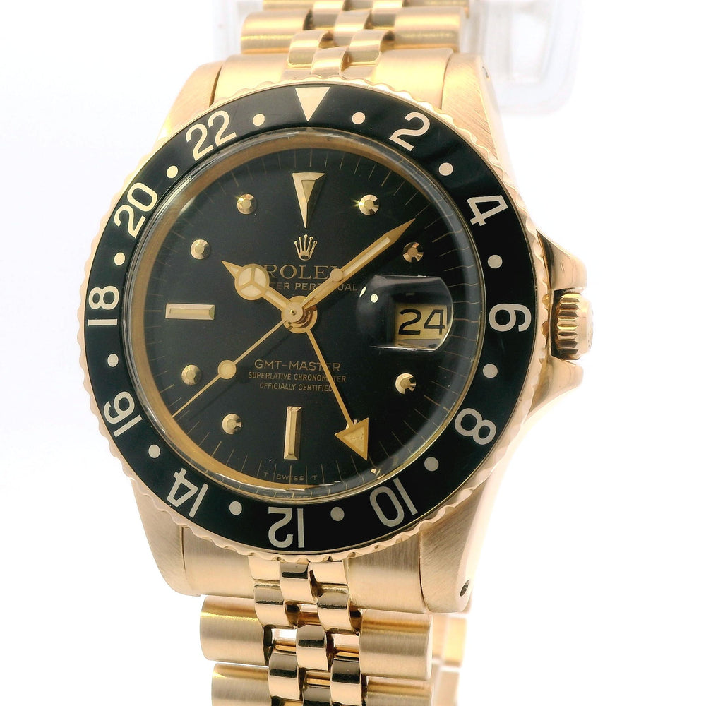 Rolex GMT Master 18ky YG 1675