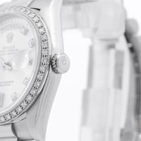 Rolex Day-Date Platinum Diamond Bezel & Dial 18346