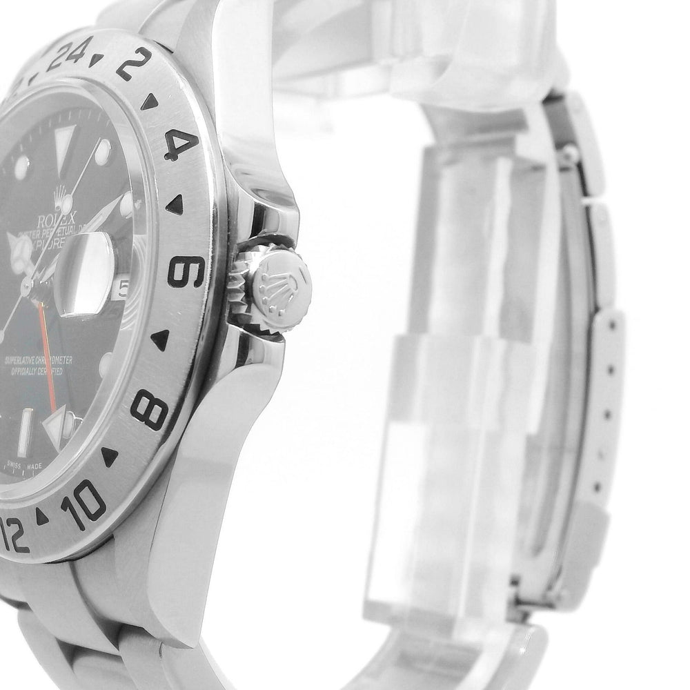 Rolex Explorer II 2007 SS 16570 Black Dial