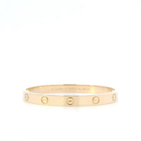 Cartier Love Bracelet 18ky Sz 17