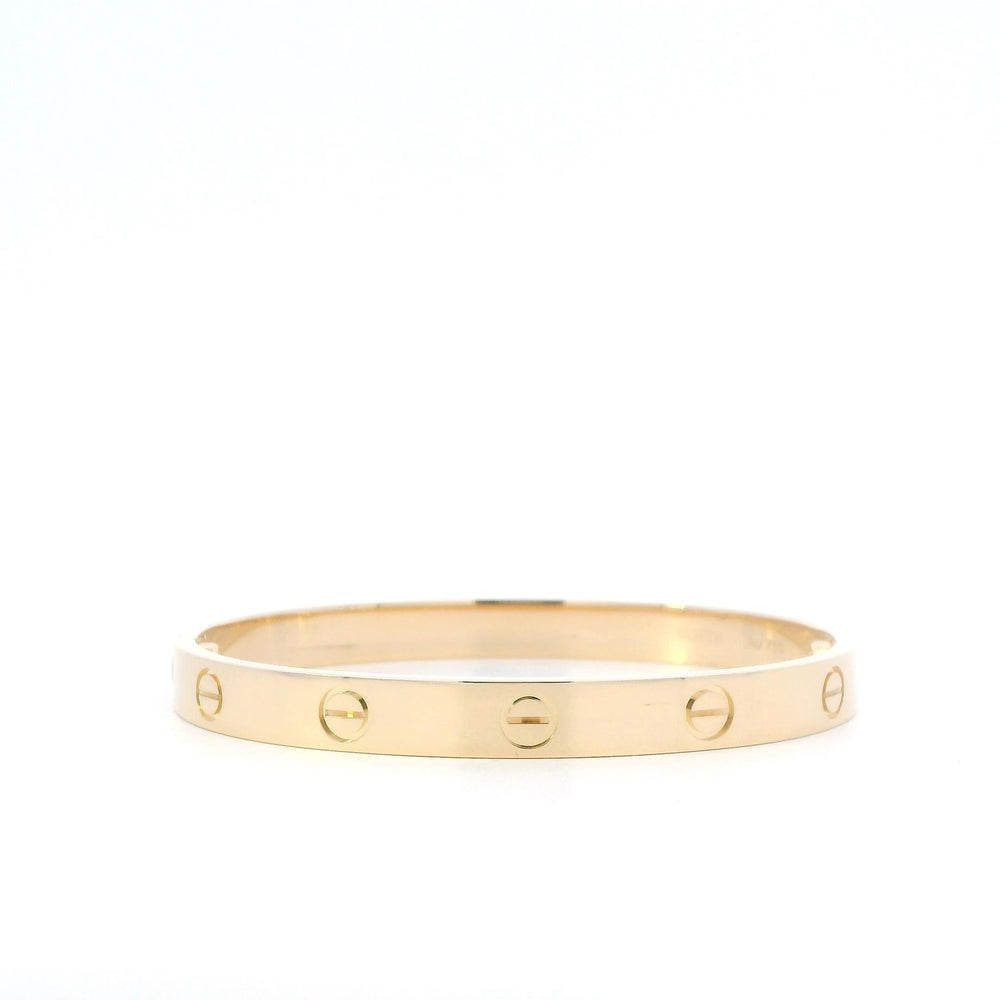Cartier Love Bracelet 18ky Sz 17