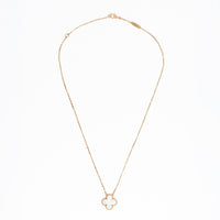 Van Cleef & Arpels MOP Motif Necklace