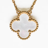 Van Cleef & Arpels MOP Motif Necklace