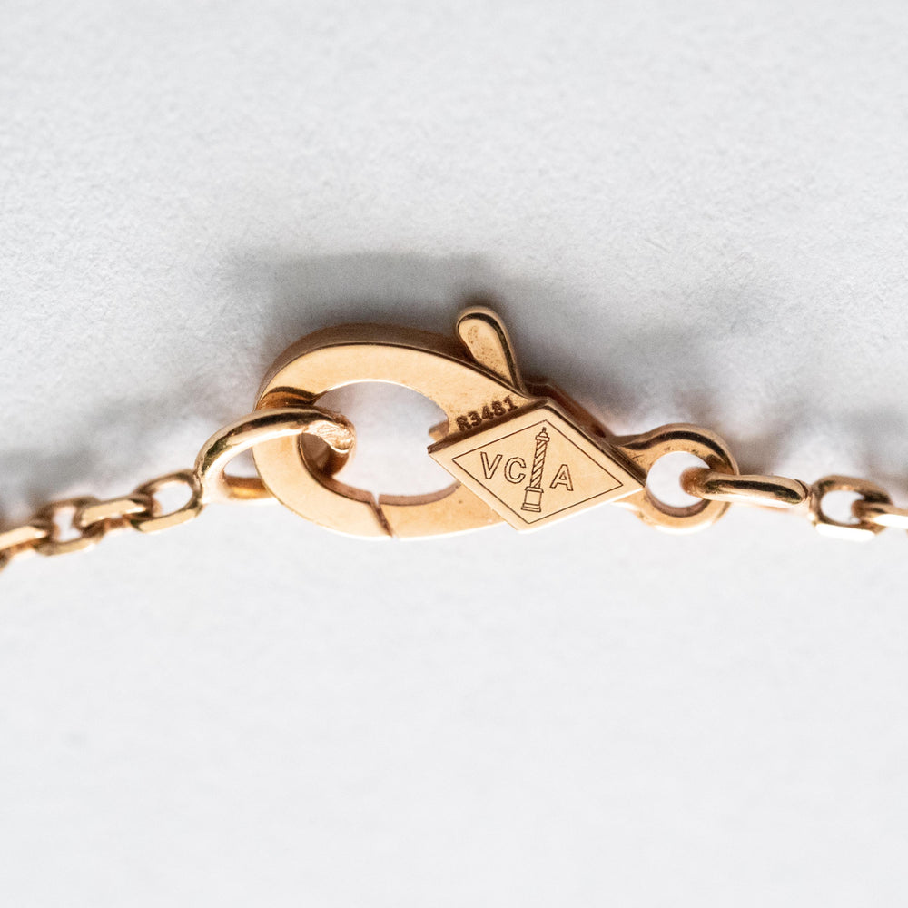 Van Cleef & Arpels MOP Motif Necklace