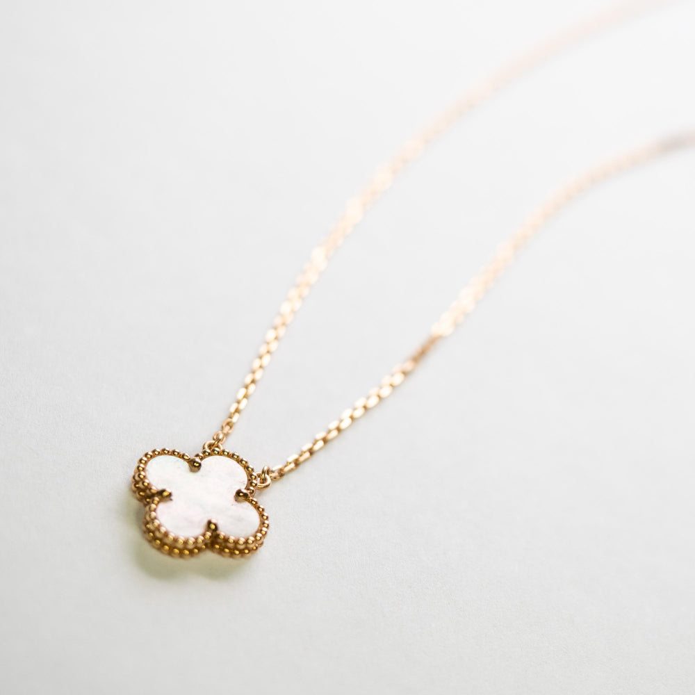Van Cleef & Arpels MOP Motif Necklace