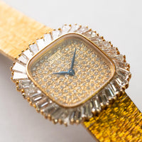 Piaget Diamond Ladies Vintage 18ky Mesh band