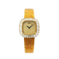 Piaget Diamond Ladies Vintage 18ky Mesh band