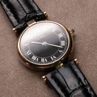 Cartier Vermeil Must de Cartier Vendome Cracked Dial