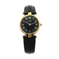 Cartier Vermeil Must de Cartier Vendome Cracked Dial