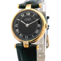 Cartier Vermeil Must de Cartier Vendome Cracked Dial