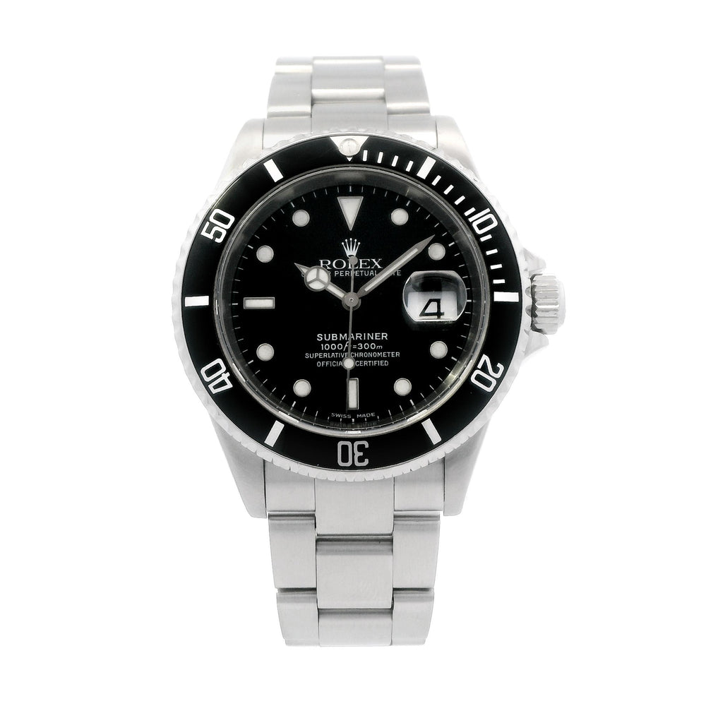 Rolex 40mm Submariner SS 16610