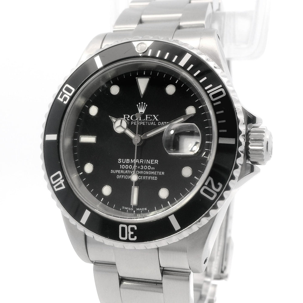 Rolex 40mm Submariner SS 16610