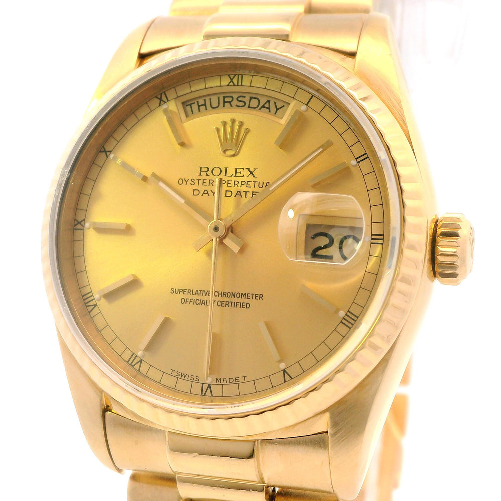 Rolex 36mm Day-Date 18ky 18038