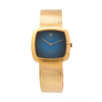 Rolex Cellini 4084 18ky Blue Dial