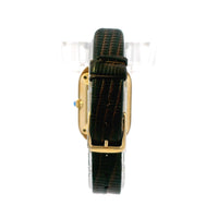 Cartier Gondole Vertical 18ky 22076/577 on leather band
