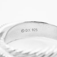 David Yurman Sterling Silver/Diamond Ring Sz 6