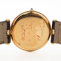 Cartier Must De Vendome 18k YG 31mm Rare