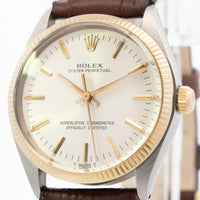 Rolex OP 34mm SS/YG 1005 Custom Band